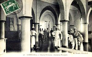 CHERCHELL - HOPITAL MILITAIRE - ANCIENNE MOSQUEE - 1913